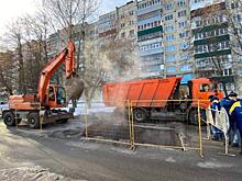 В Курске на улице Студенческой начали ремонт теплосетей