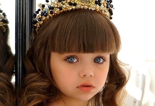Западные СМИ назвали 6-летнюю россиянку самой красивой в мире