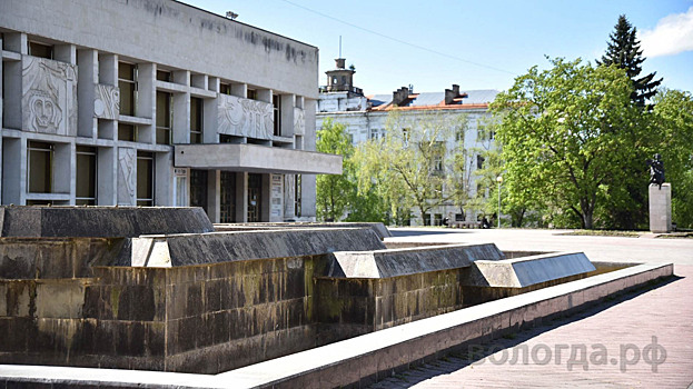 Фонтаны в Вологде ушли на «зимовку»