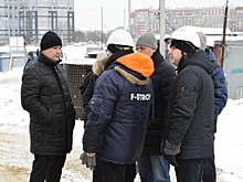 В Рязани строят школу на 1100 мест и детсад на 224 – Ясинский проконтролировал ход работ