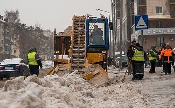 В Челнах будут эвакуировать автомобили, мешающие уборке снега