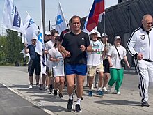 Евгений Селиверстов провел забег "Бежим ЗА" для жителей района Братеево