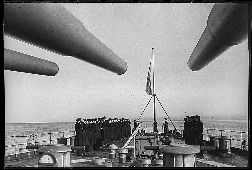 Линкор «Севастополь». Черноморский флот, 1946 год