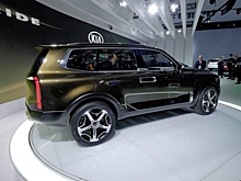 В Детройте Kia презентовала перелицовку кросса Hyundai Palisade - Kia Telluride