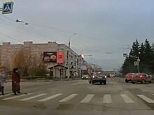 «Иду на таран»: Опубликовано видео аварии у магазина «Орел»