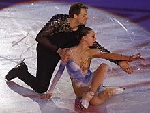 Бойкова и Козловский стали победителями короткой программы на Гран-при в Красноярске