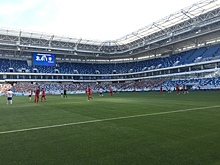 ФК "Балтика" доволен организацией развлечений для болельщиков на новом стадионе