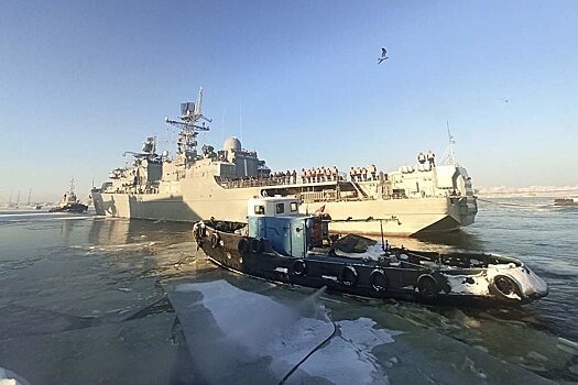 СКР "Неустрашимый" Балтийского флота вышел на испытания после ремонта