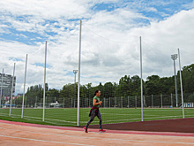 В Олимпийском центре имени братьев Знаменских прошли соревнования по бегу на короткие дистанции