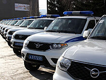 Автопарк краевой полиции пополнился новыми УАЗ «Патриот»