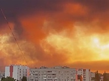 Пожар на Кременчугском НПЗ после удара ВС РФ сняли из космоса