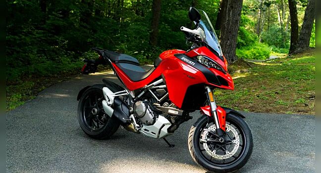 Первый в мире мотоцикл с двумя радарами. Ducati Multistrada V4 поступил в производство