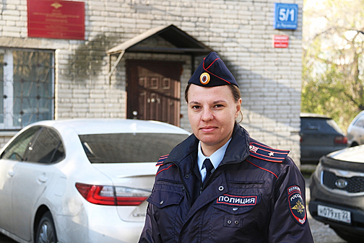 Майор Елагина стала лучшим участковым Новосибирска — за неё проголосовали почти 500 горожан