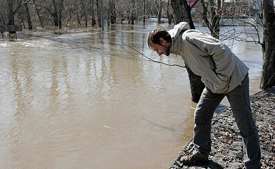 Волна паводка накроет Новосибирск 25 марта