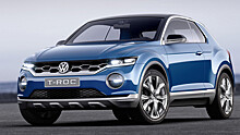 Volkswagen впервые представил изображение кроссовера T-Roc