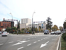 Движение по проспекту Царицы Кетеван в Тбилиси возобновилось после реконструкции