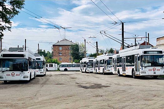 Троллейбусы готовы к выходу на магистральные маршруты по Красноярску