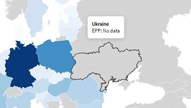 На Украине возмущены, что европейский сайт изобразил Крым российским