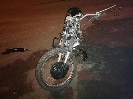 Водитель мотоцикла скончался на месте ДТП в Чите