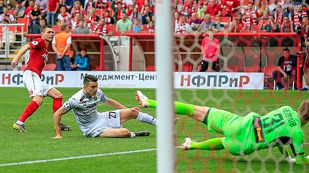 Кононов: «Спартак» был по всем показателям выше «Уфы»