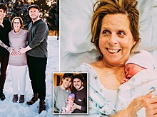 Семейный расклад: 61-летняя американка выносила и родила ребенка для своего сына-гея и его бойфренда