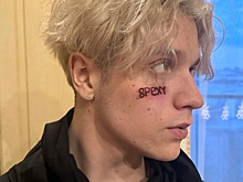 18-летний сын Татьяны Булановой сделал татуировку на лице