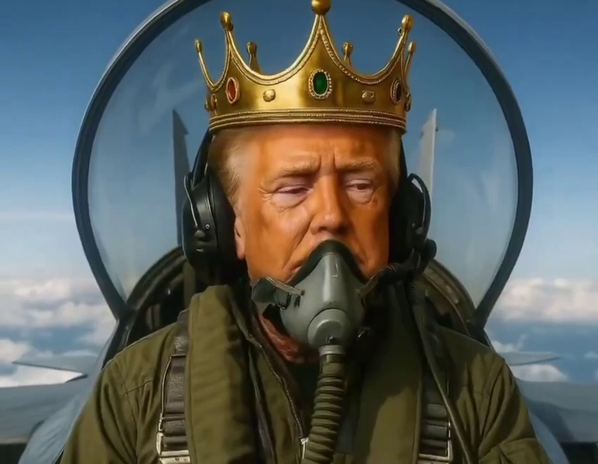 Трамп опубликовал посвященный протестующим ИИ-ролик