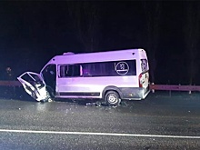 На Кубани семь человек пострадали в ДТП с пассажирским микроавтобусом