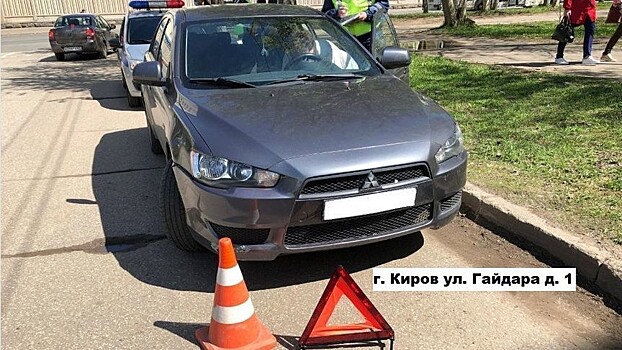 На Гайдара водитель «Лансера» сбил женщину-пешехода