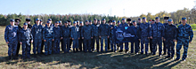 В Белгородской области полицейские заложили аллею в честь 100-летнего юбилея службы участковых уполномоченных