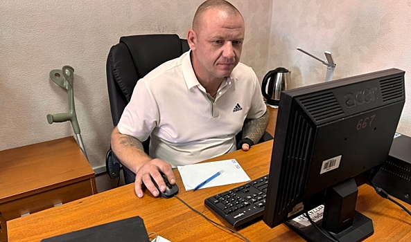 В Волгоградской области оборудовано первое рабочее место для ветерана СВО