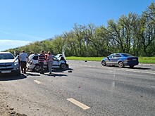 В аварии в Рыбновском районе на трассе М-5 погиб один человек, трое пострадали