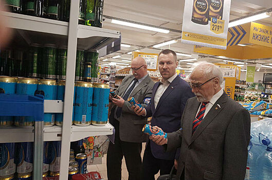 В двух магазинах на Люблинской не нашли алкоэнергетиков