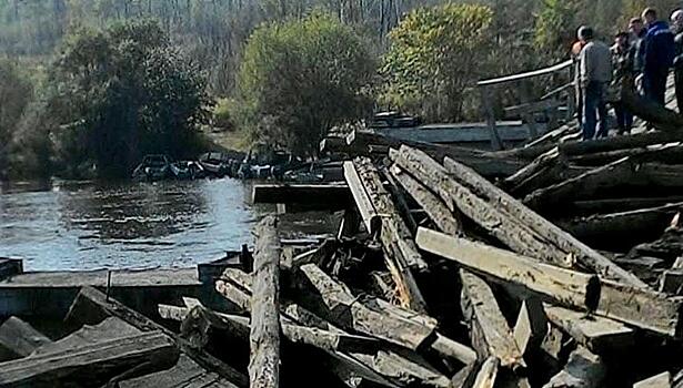 Рухнувший в Солнечном районе мост скоро восстановят