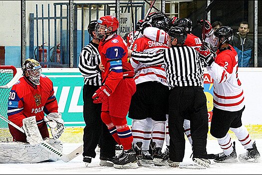 «Кусались сильнее, чем гавкали»: конфликт на раскатке между Канадой и Россией на ЮЧМ-2012