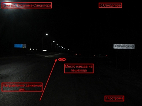 Под Костромой сбили «странника во времени»