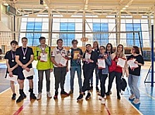 Зеленоградские молодогвардейцы приняли участие в турнире по волейболу
