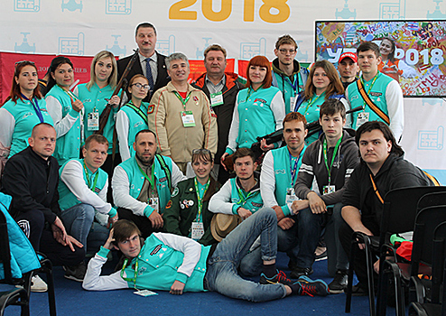 Юнармейцы Курганской области посетили интерактивную площадку Форума «УТРО-2018»