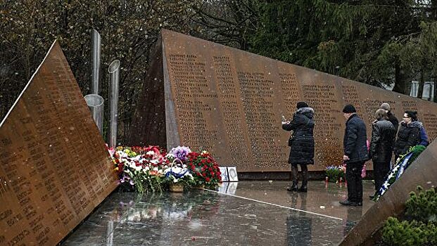 В Ленинградской области почтили память погибших в авиакатастрофе над Синаем