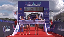 Волгоградские девушки выиграли первенство России по триатлону в эстафете
