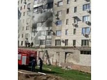 Горящую девятиэтажку в Новочеркасске на улице Буденновской тушили полтора часа