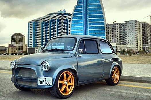 Азербайджанец создал авто-шедевр из «Запорожца» (ФОТО)