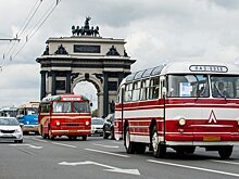 В Москве прошла генеральная репетиция парада старинной техники