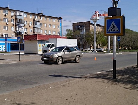 На Шевченко в Оренбурге водитель «Лексуса» сбил пешехода