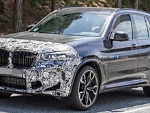 BMW X3 M 2022 года попался шпионам за испытаниями на дорогах общего пользования