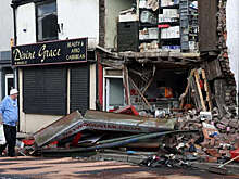 В Великобритании лихач разнес дом