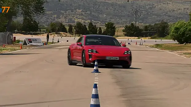 Porsche Taycan GTS успешно завершил «лосиный тест»