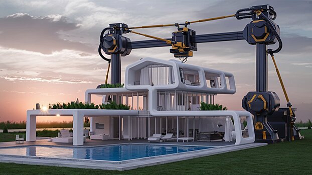 Создан самый большой 3D-принтер для создания домов