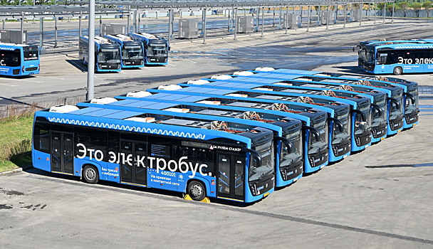 Москва закупит ещё тысячу электробусов за 63 млрд рублей