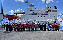 Арктический плавучий университет вышел в рейс из Архангельска к Новой Земле